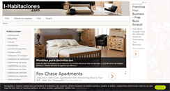 Desktop Screenshot of i-habitaciones.com